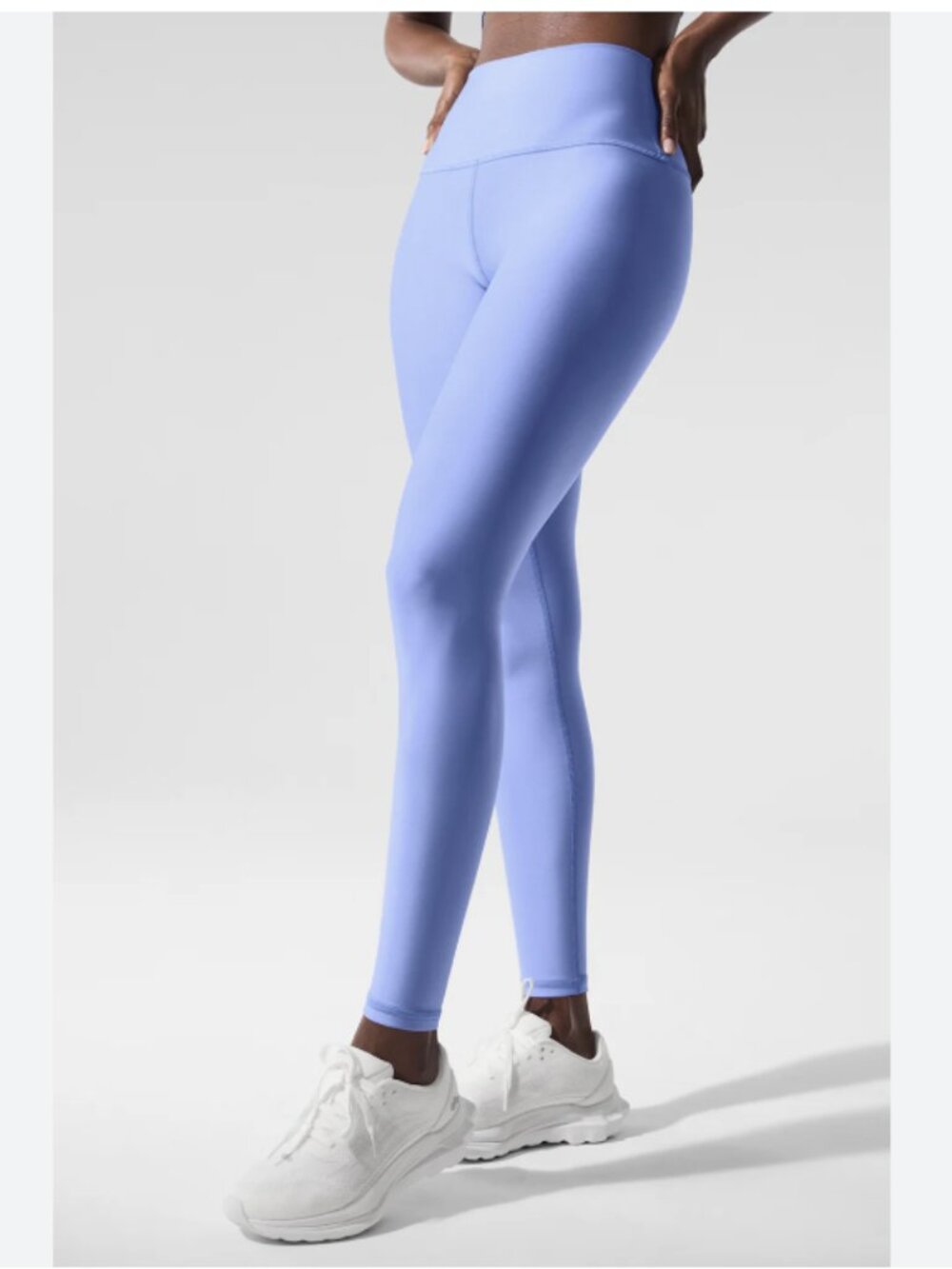 ALO Yoga 7/8 High-Waist Airlift Legging Crystal Clear Blue Size Small